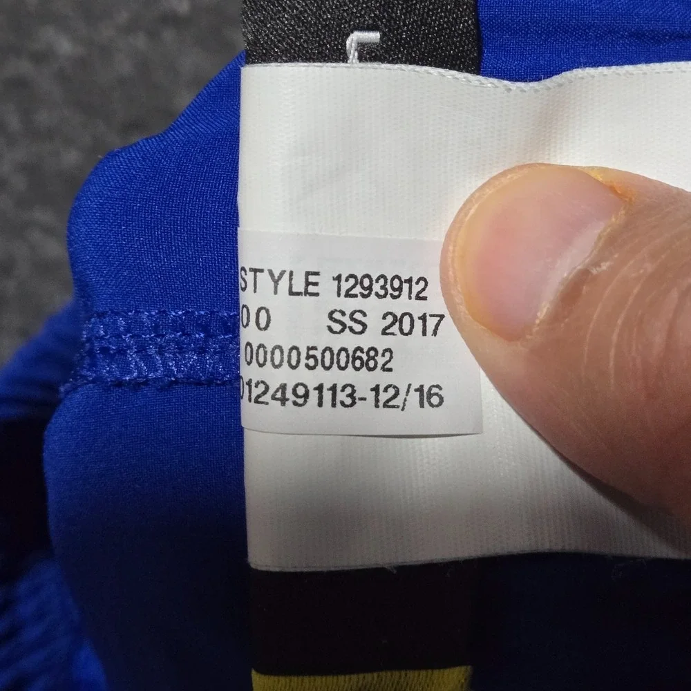 UNDER ARMOUR UA Squad Woven Warm-Up Pant 1293912‎ Royal Blue Mens L